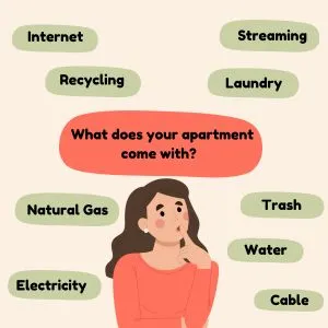 Consider utility costs when renting