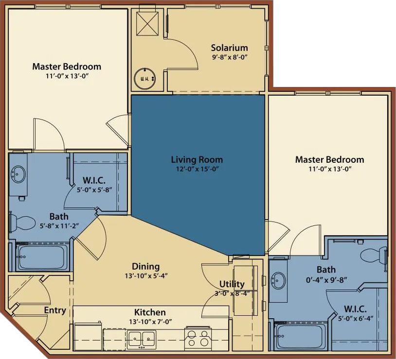 Augusta Two Bedroom Apartment for rent in Weyers Cave, Va