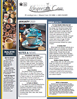 January 2020 Newsletter