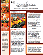 October 2019 Newsletter